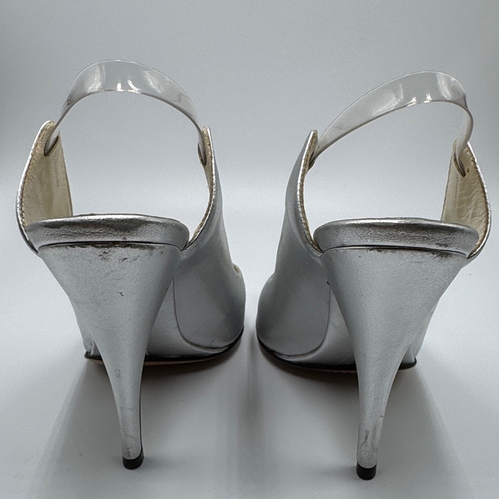 GUCCI By Tom Ford ~ Vintage Silver Metallic 8 - Picture 4 of 10